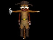 Puss In Boots o el gato con botas versión vaquero 1 DE Shrek Super Slam